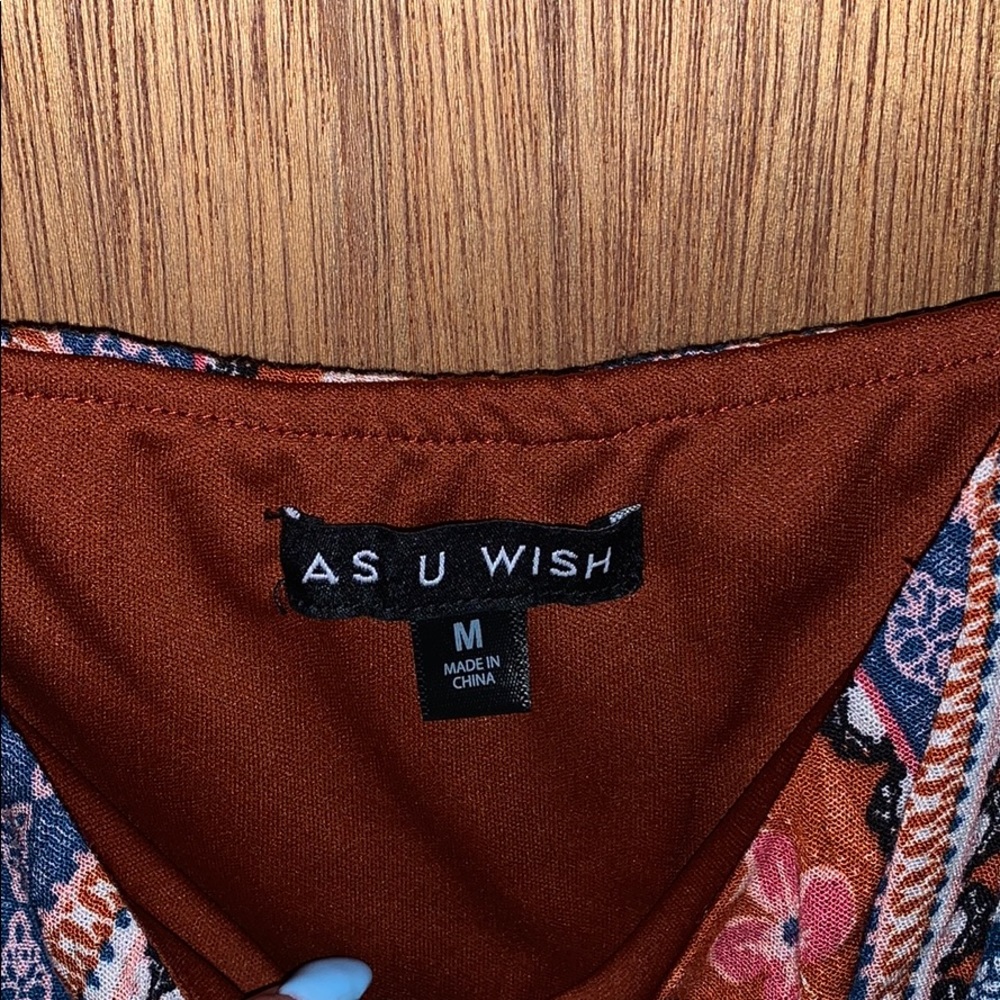 Patterned Romper - Picture 3 of 4